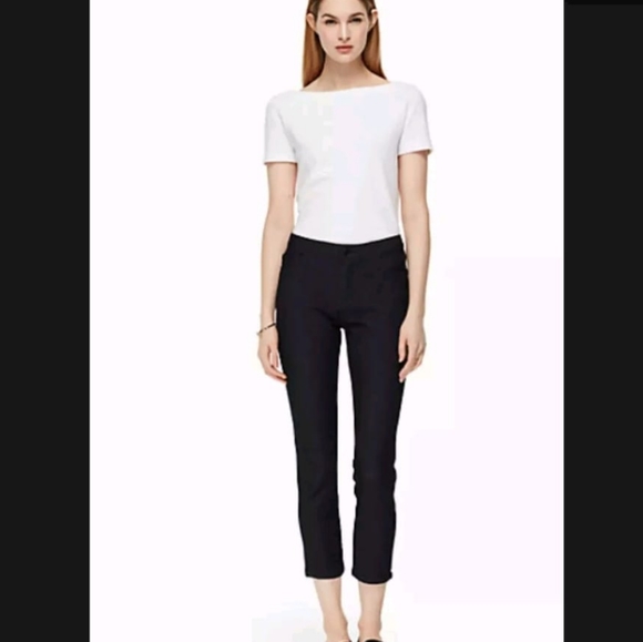 kate spade Denim - Kate Spade Broome street lean denim Capri jeans dark rinse